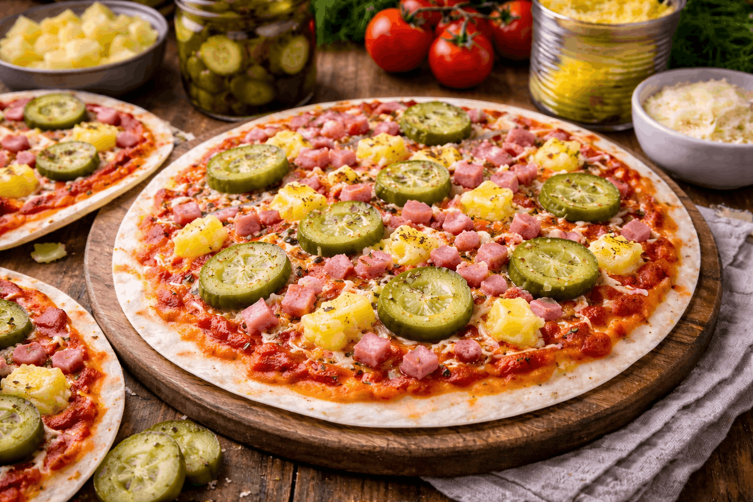 Tortilla pitsad