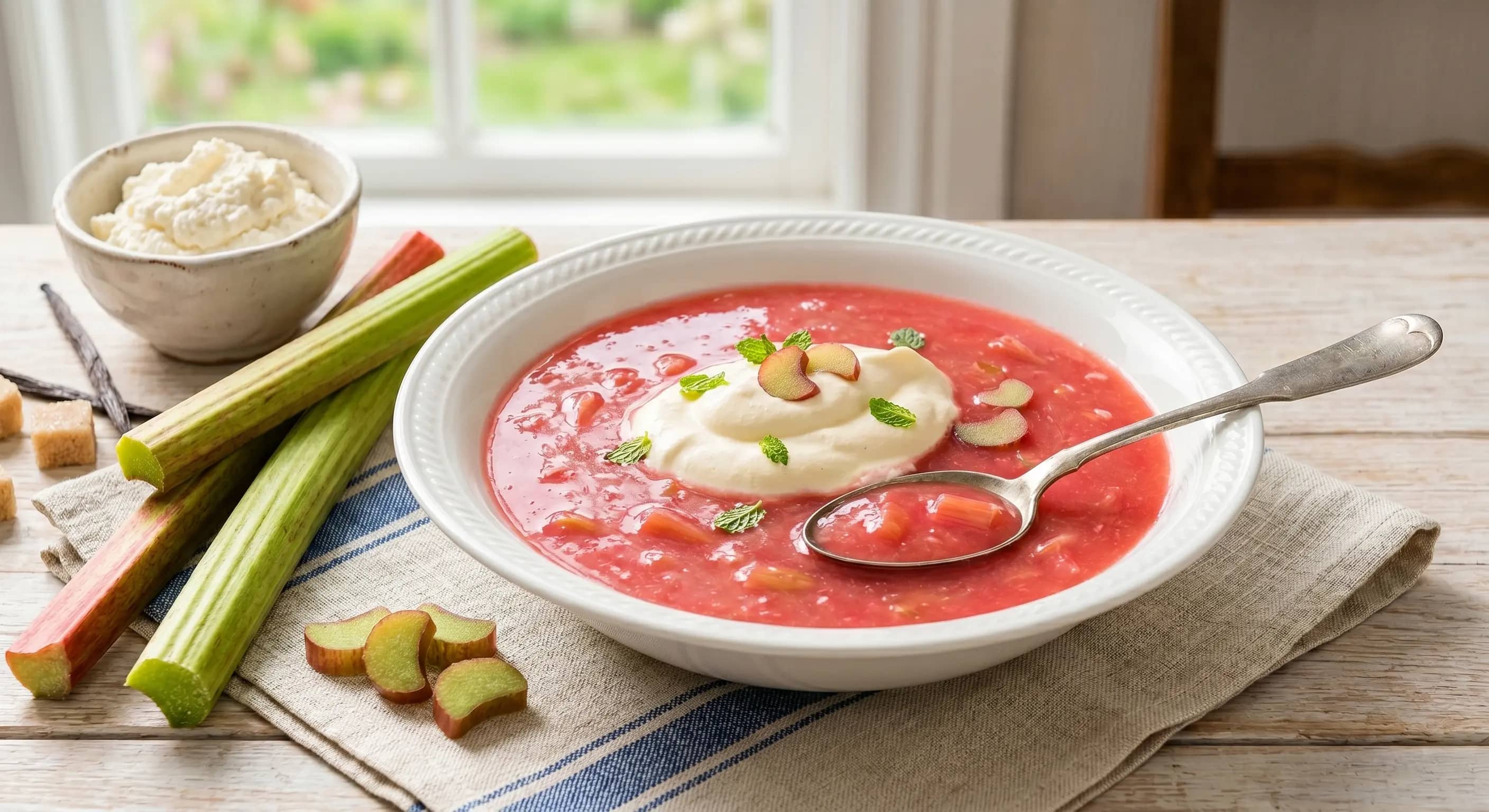 Klassikaline rabarberi kissell – lihtne ja värskendav kevadine magustoit